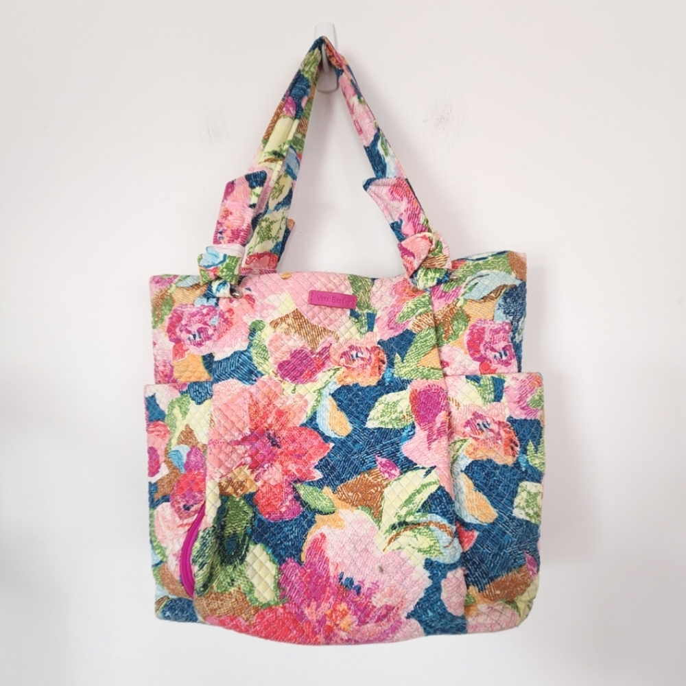 Vera Bradley Hadley Floral Large Tote